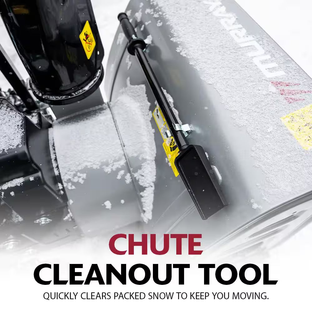 24 In. 208Cc Self-Propelled 2-Stage Gas Snow Blower with Electric Start