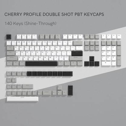 168 Keys Double Shot PBT Keycap Custom Keycap Cherry Profile Keyboard Keycaps for Cherry Gateron MX Switches Gaming Keyboard