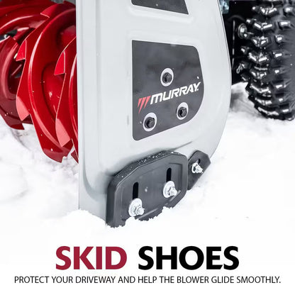 24 In. 208Cc Self-Propelled 2-Stage Gas Snow Blower with Electric Start